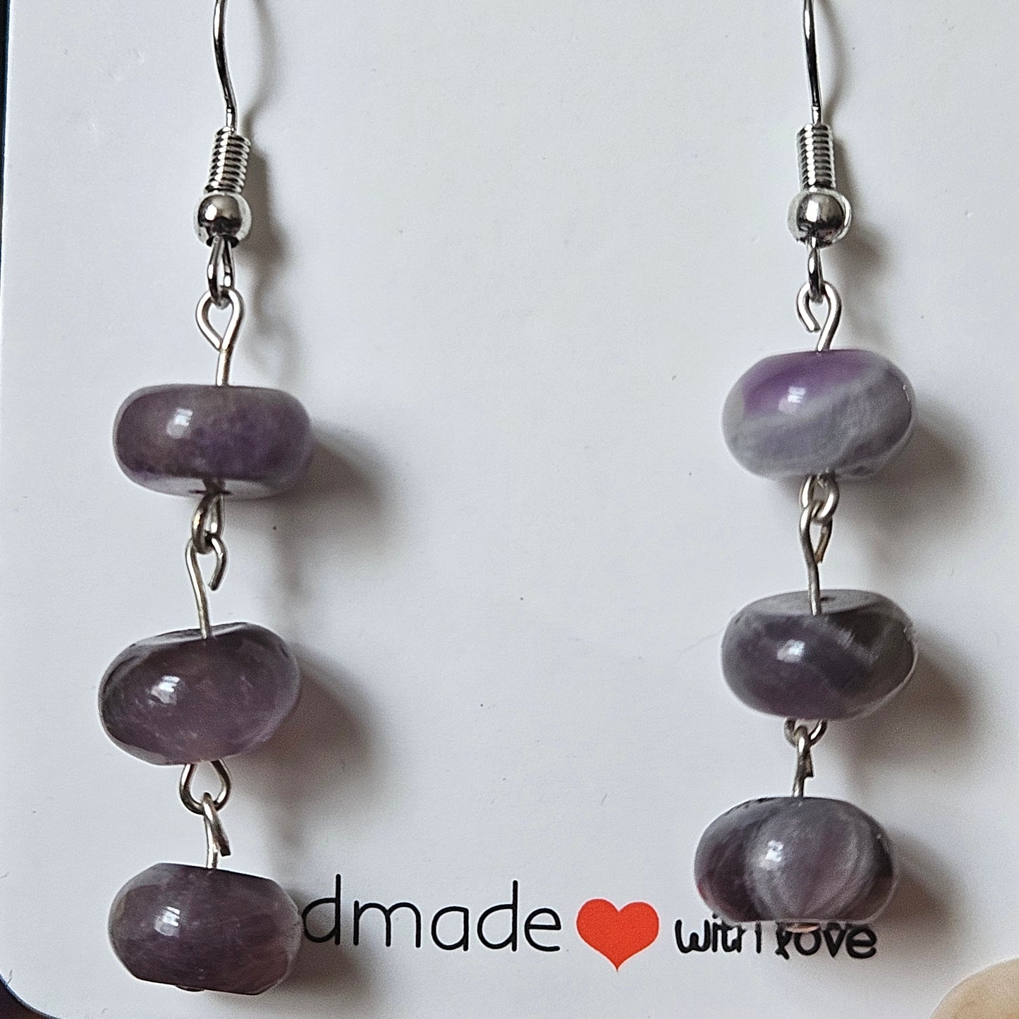 Amethyst Drop Earrings