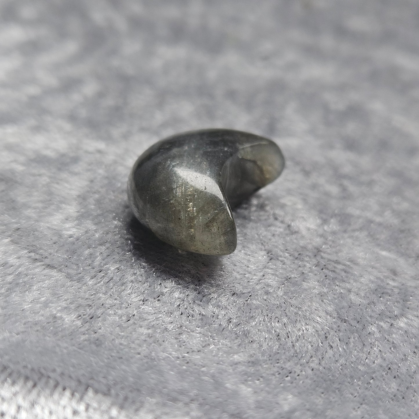 Labradorite Moon Carving
