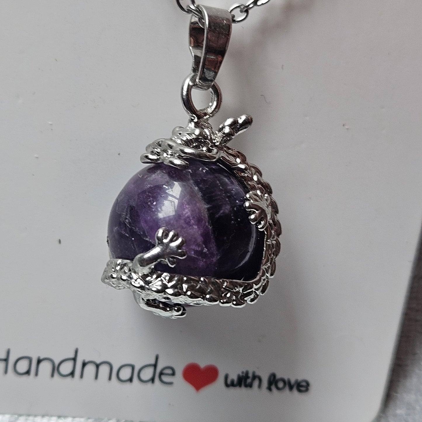 Dragon Amethyst Necklace