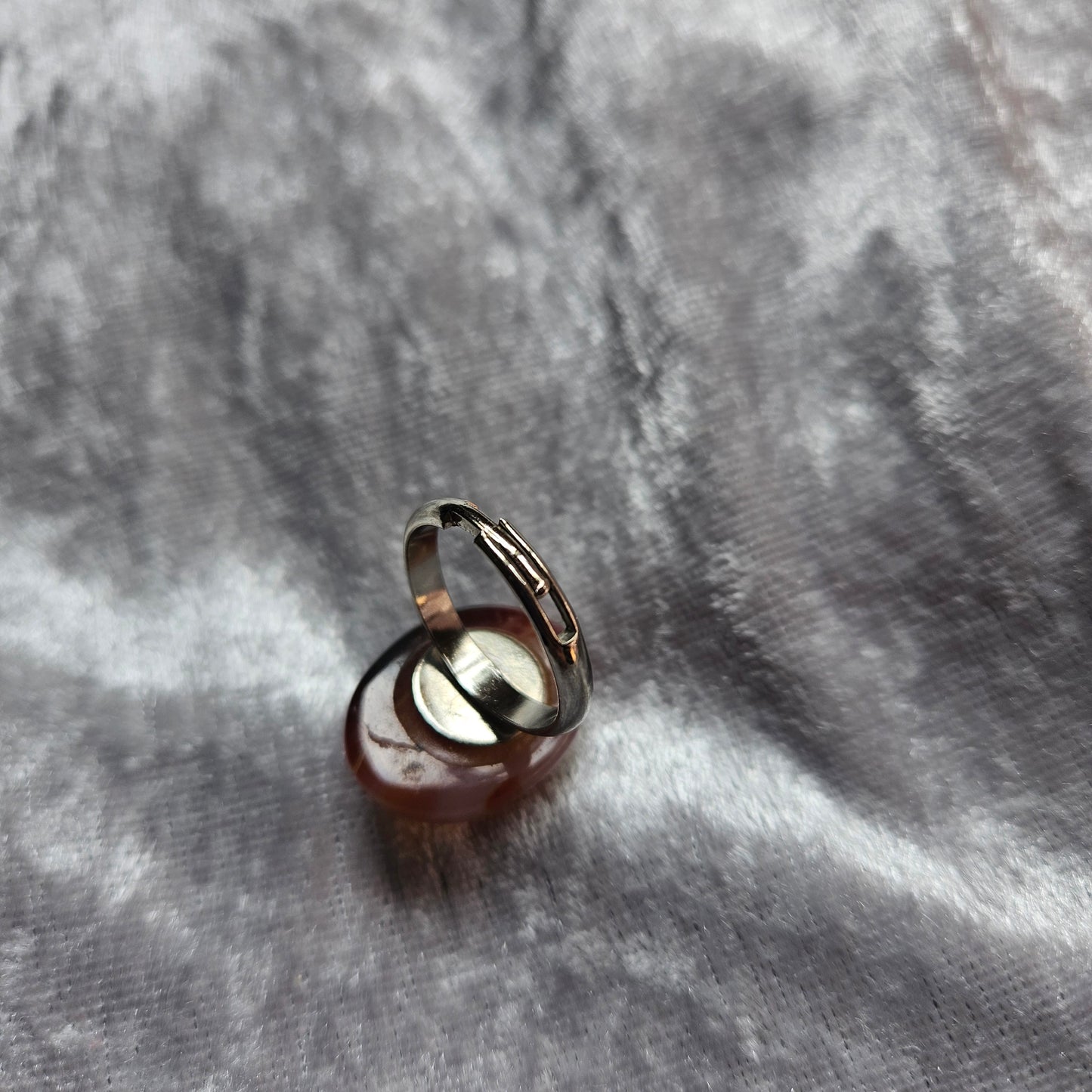 Adjustable Carnelian Ring