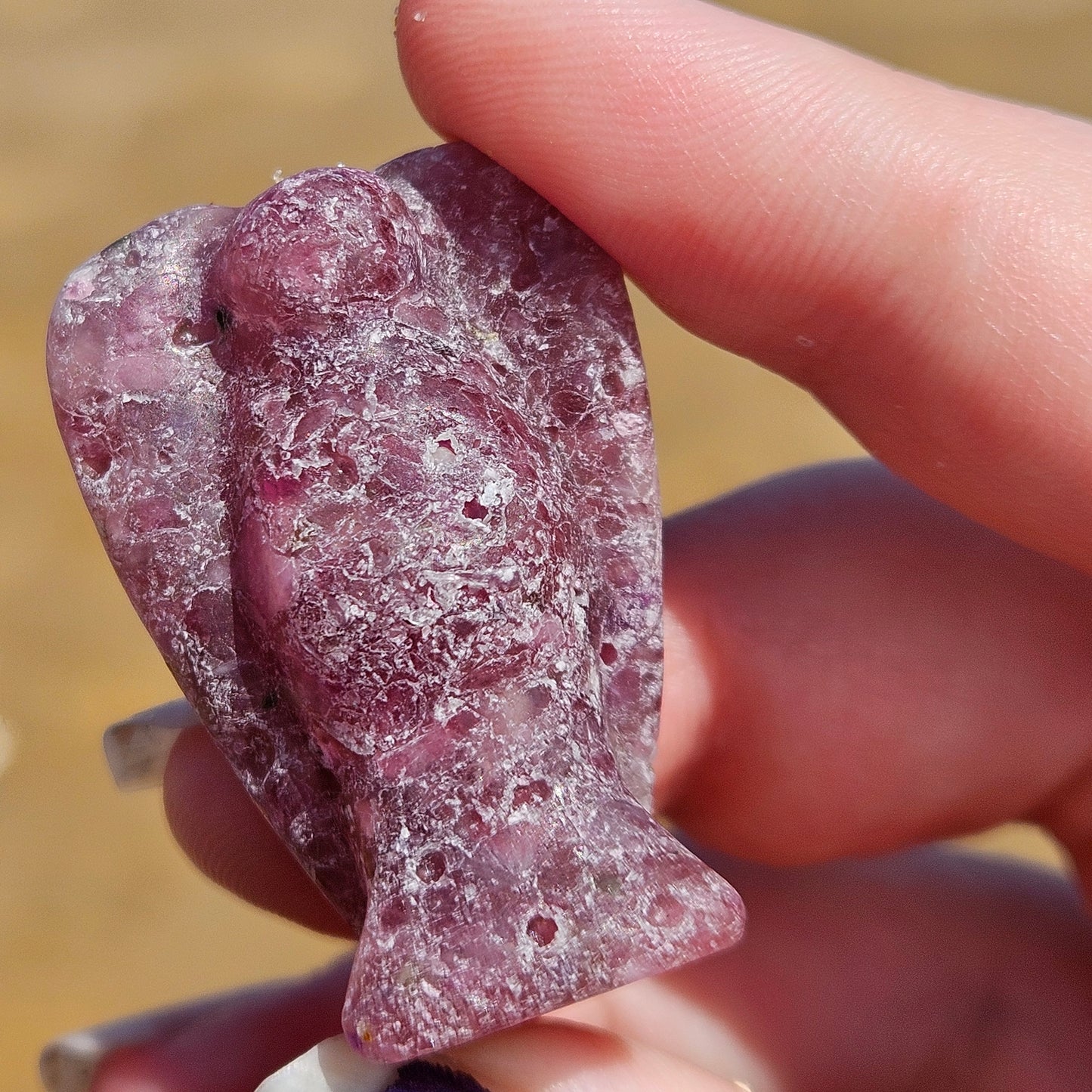 Strawberry Quartz Angel