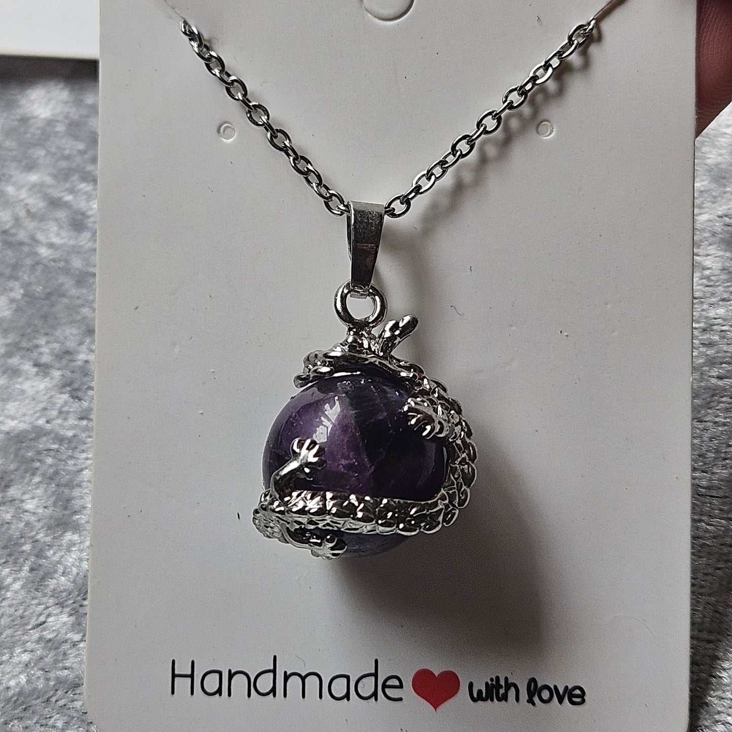 Dragon Amethyst Necklace