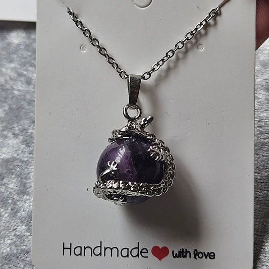Dragon Amethyst Necklace