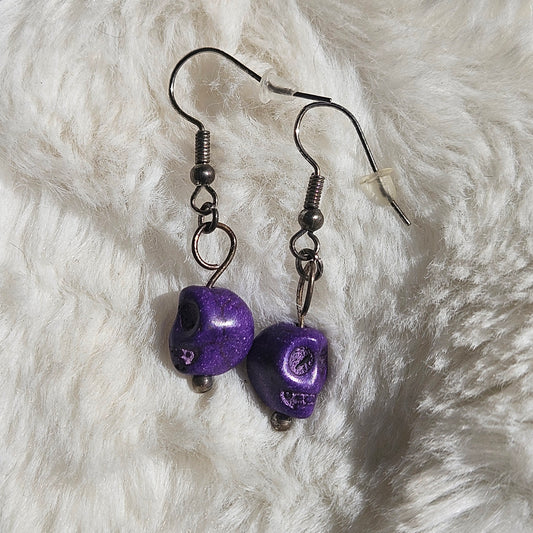 Skull earrings