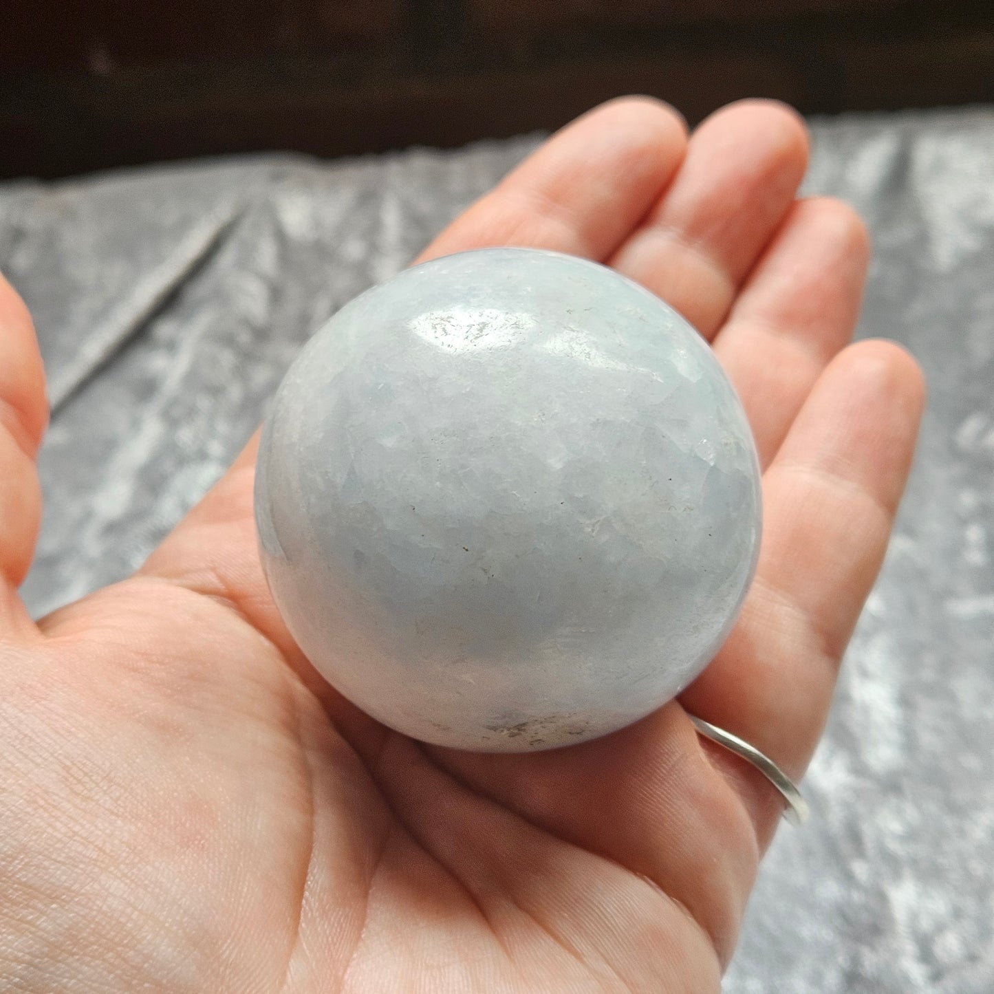 Angelite Sphere