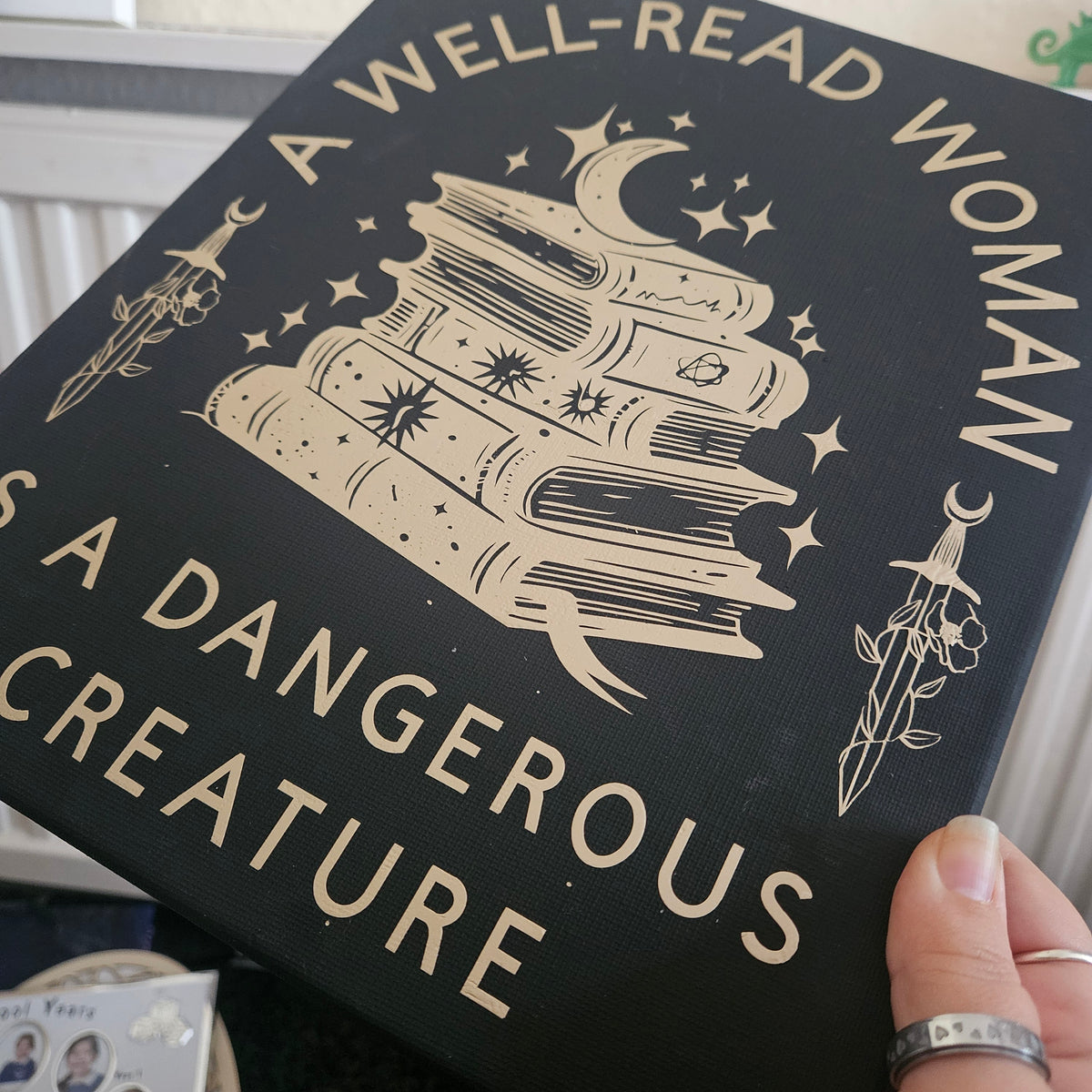 A Well-Read Woman Canvas
