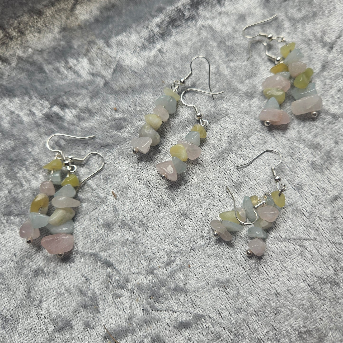 Morganite Drop Earrings