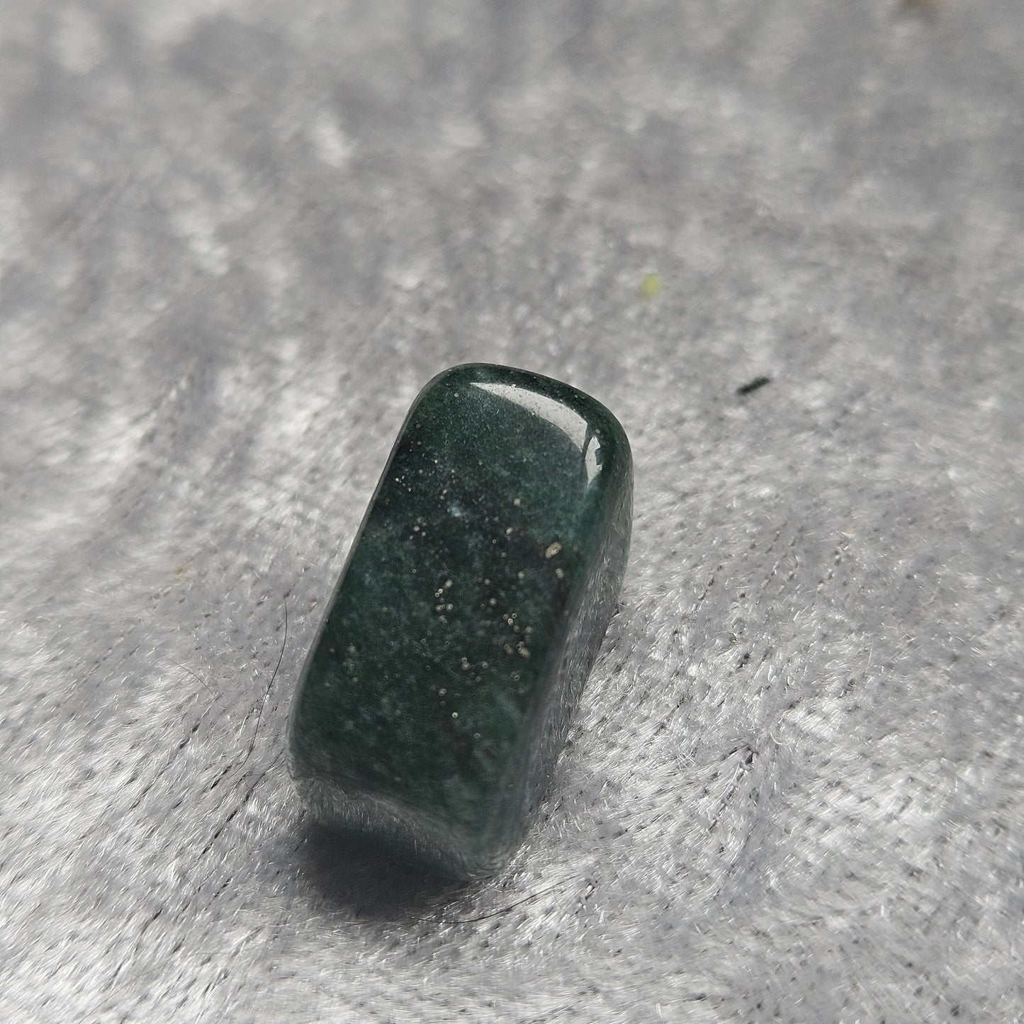 Dark Green Jade Tumble