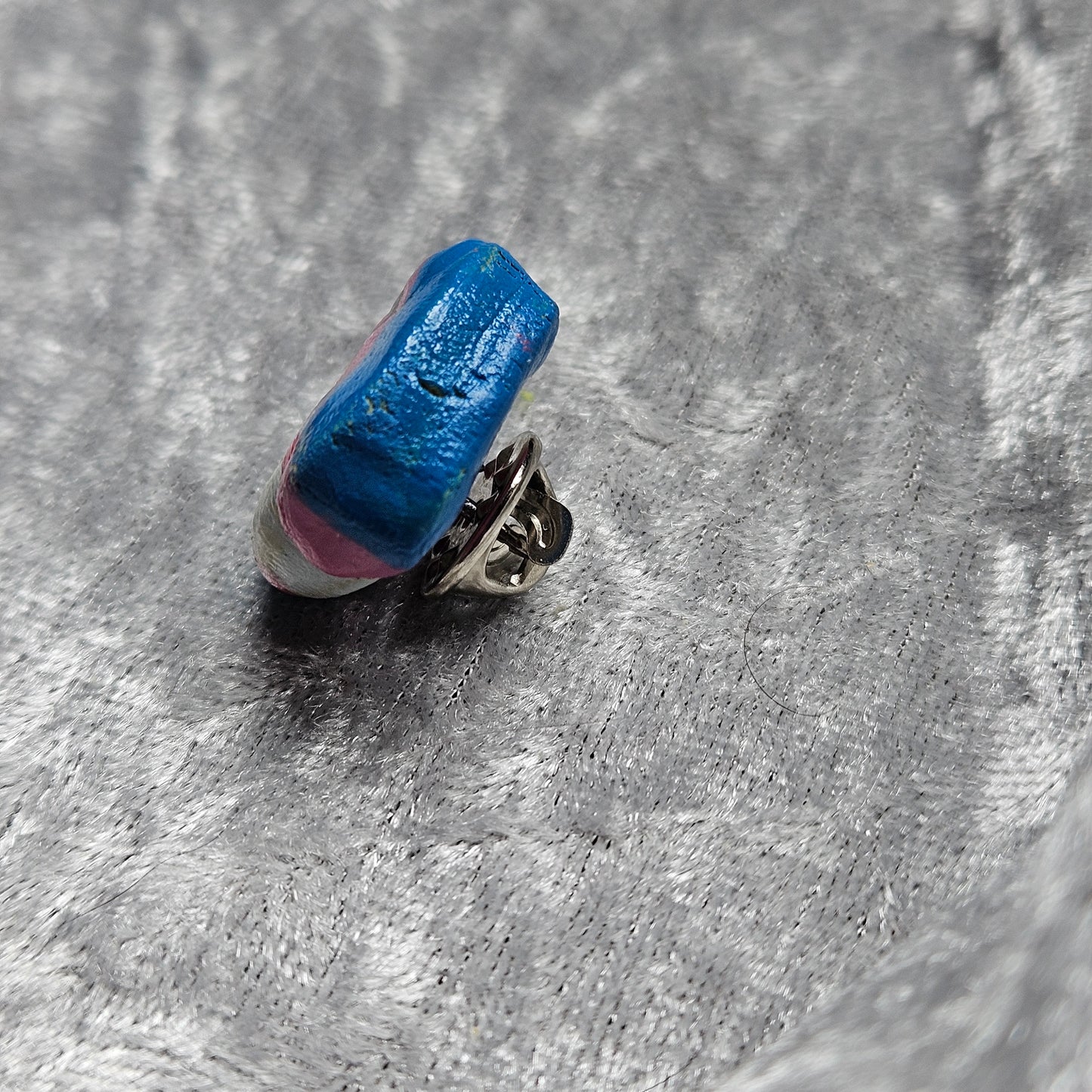 Trans Puppy Pin Badge