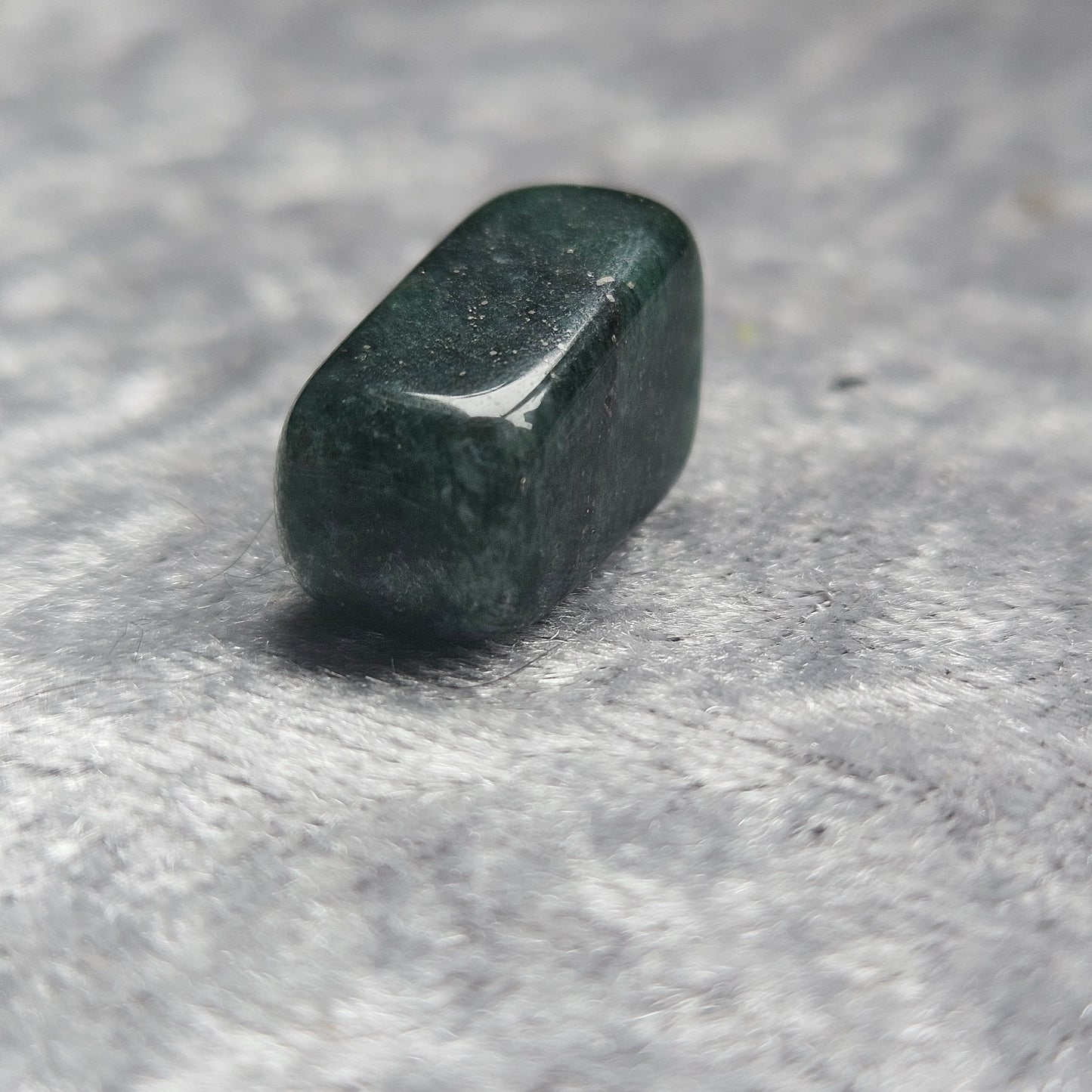 Dark Green Jade Tumble