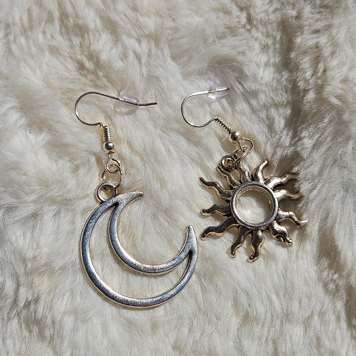 Sun and Moon Earrings