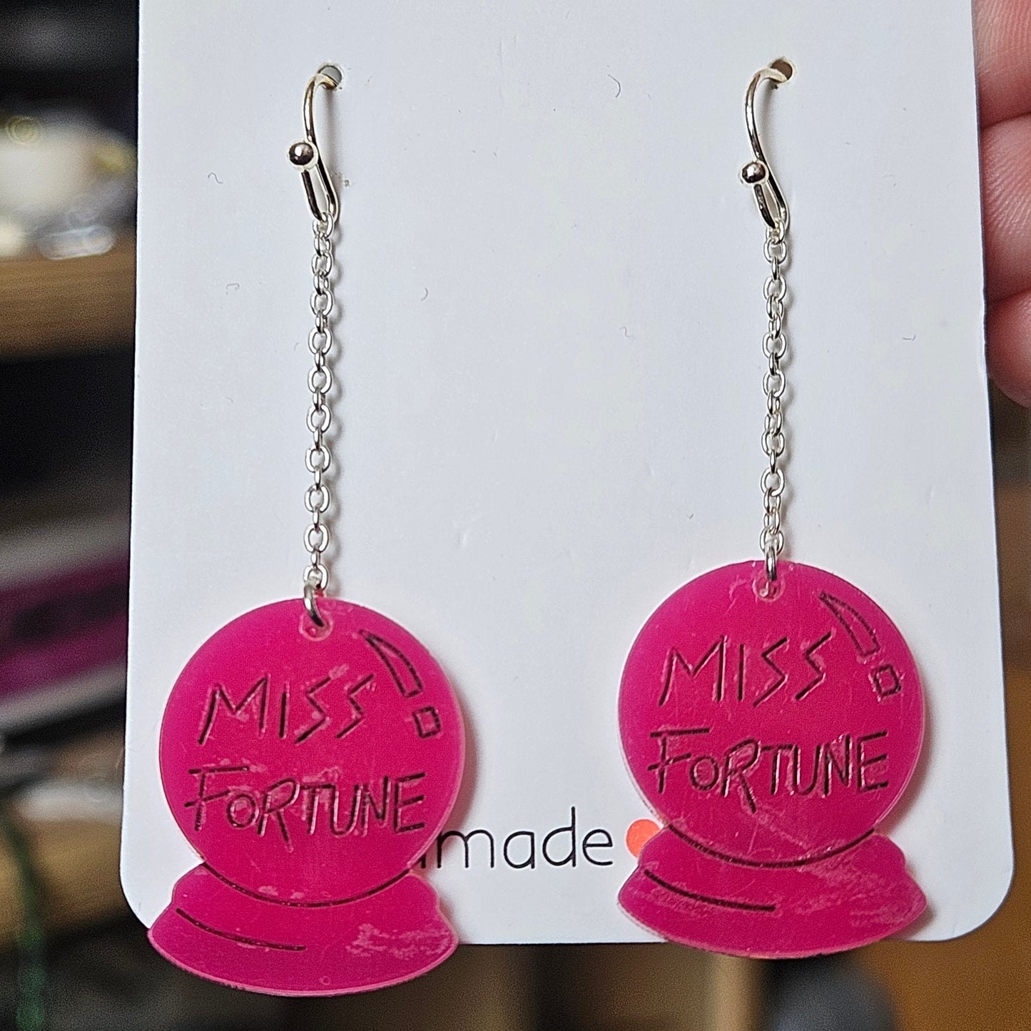 Crystal Ball Earrings