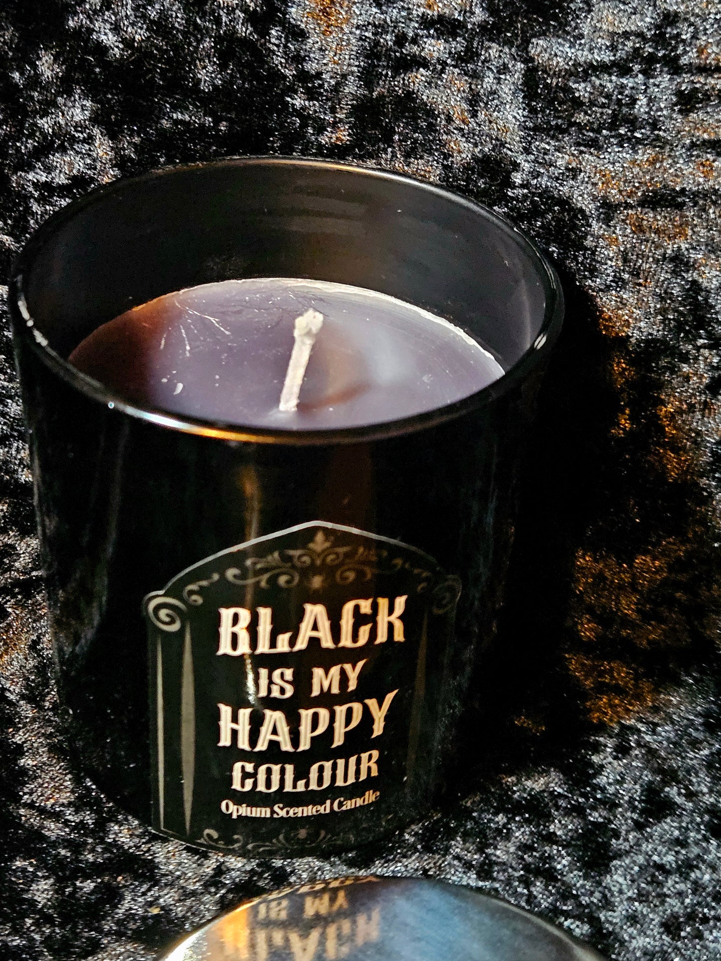 *Black is my Favourite Colour Candle