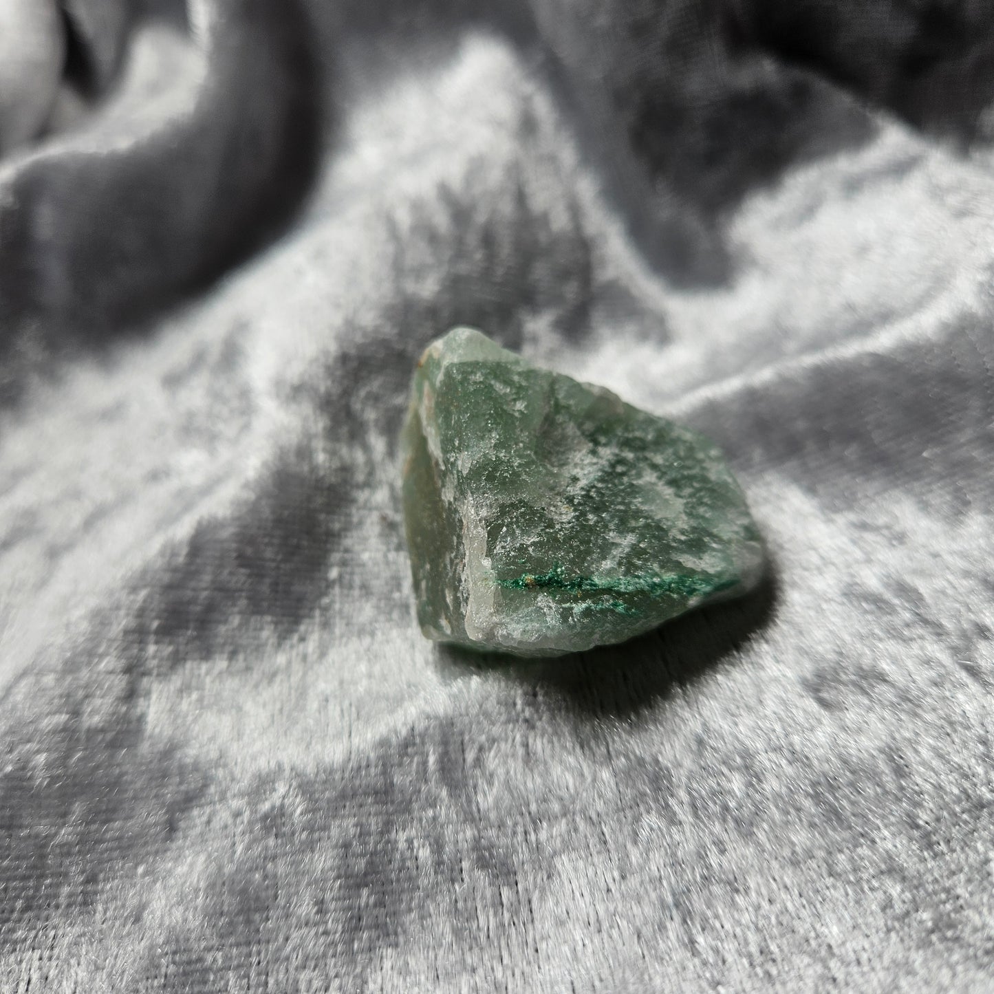 Raw Green Calcite