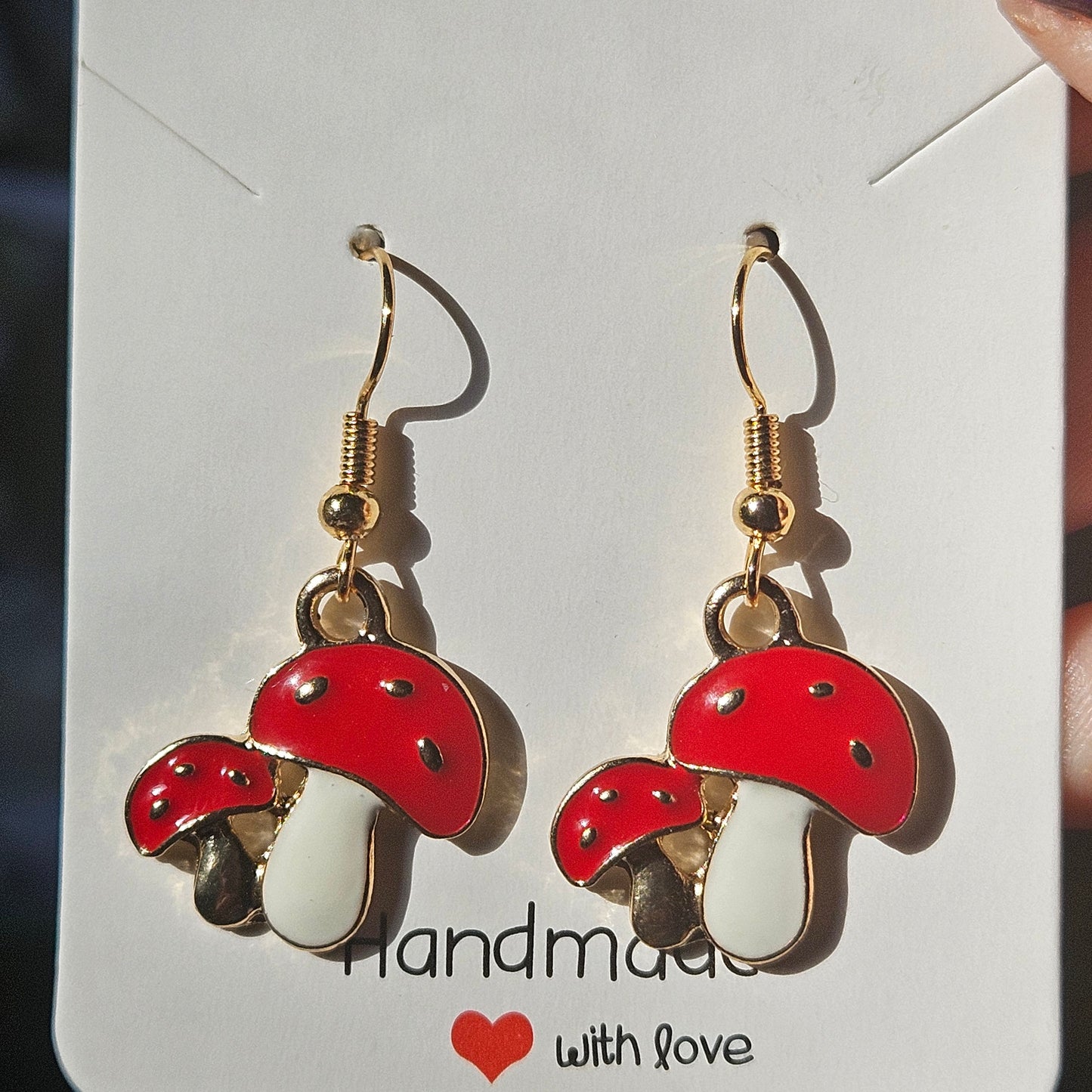 Mushroom Earrings