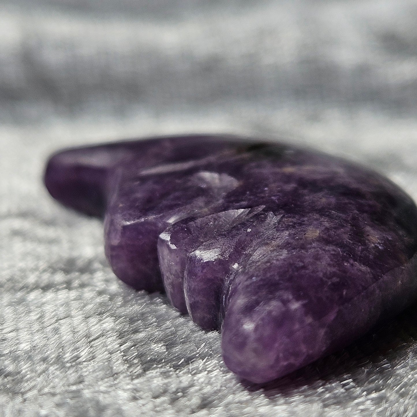 Lepidolite Crescent Moon