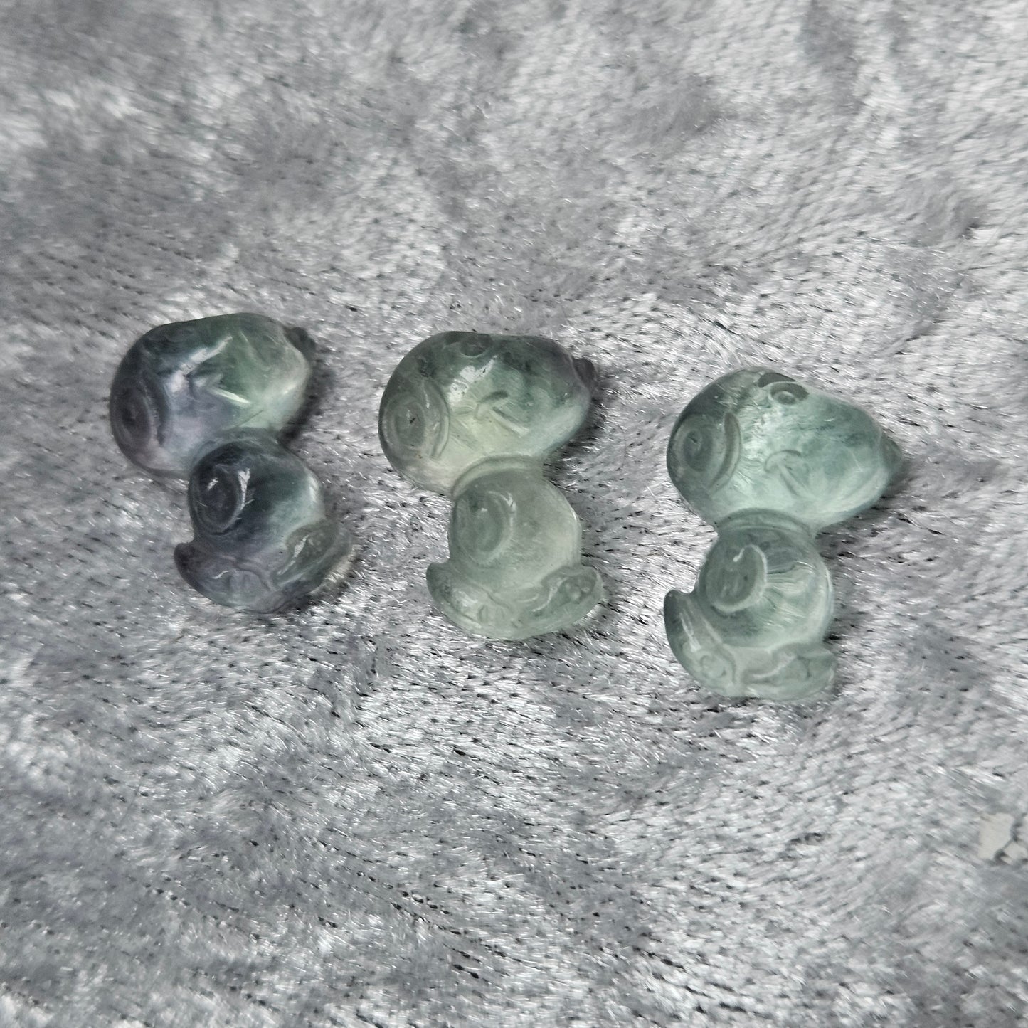 Mini Fluorite Carvings