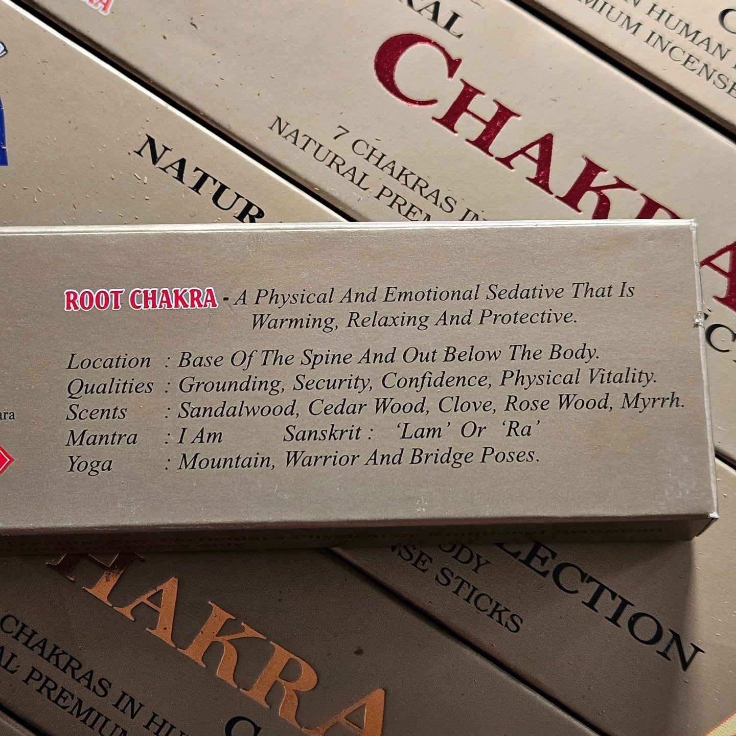 Chakra Incense Sticks