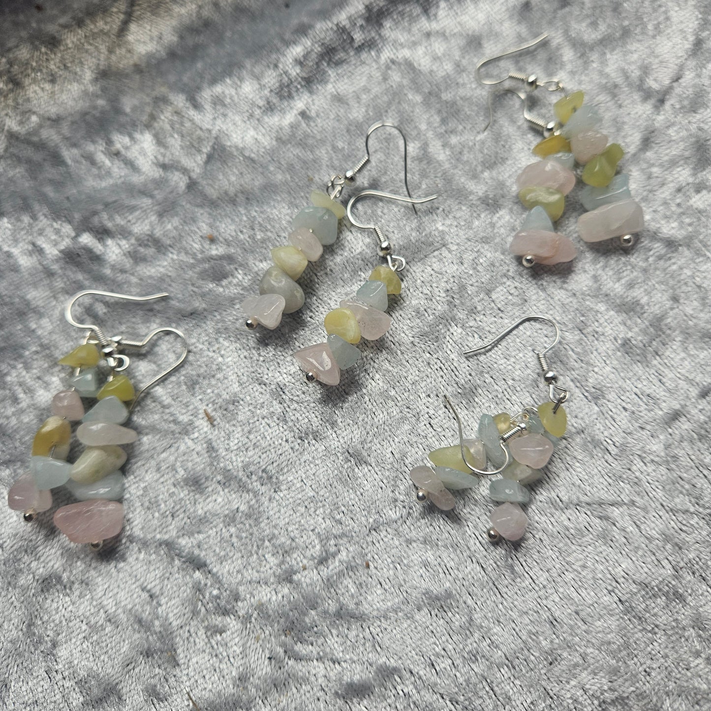 Morganite Drop Earrings