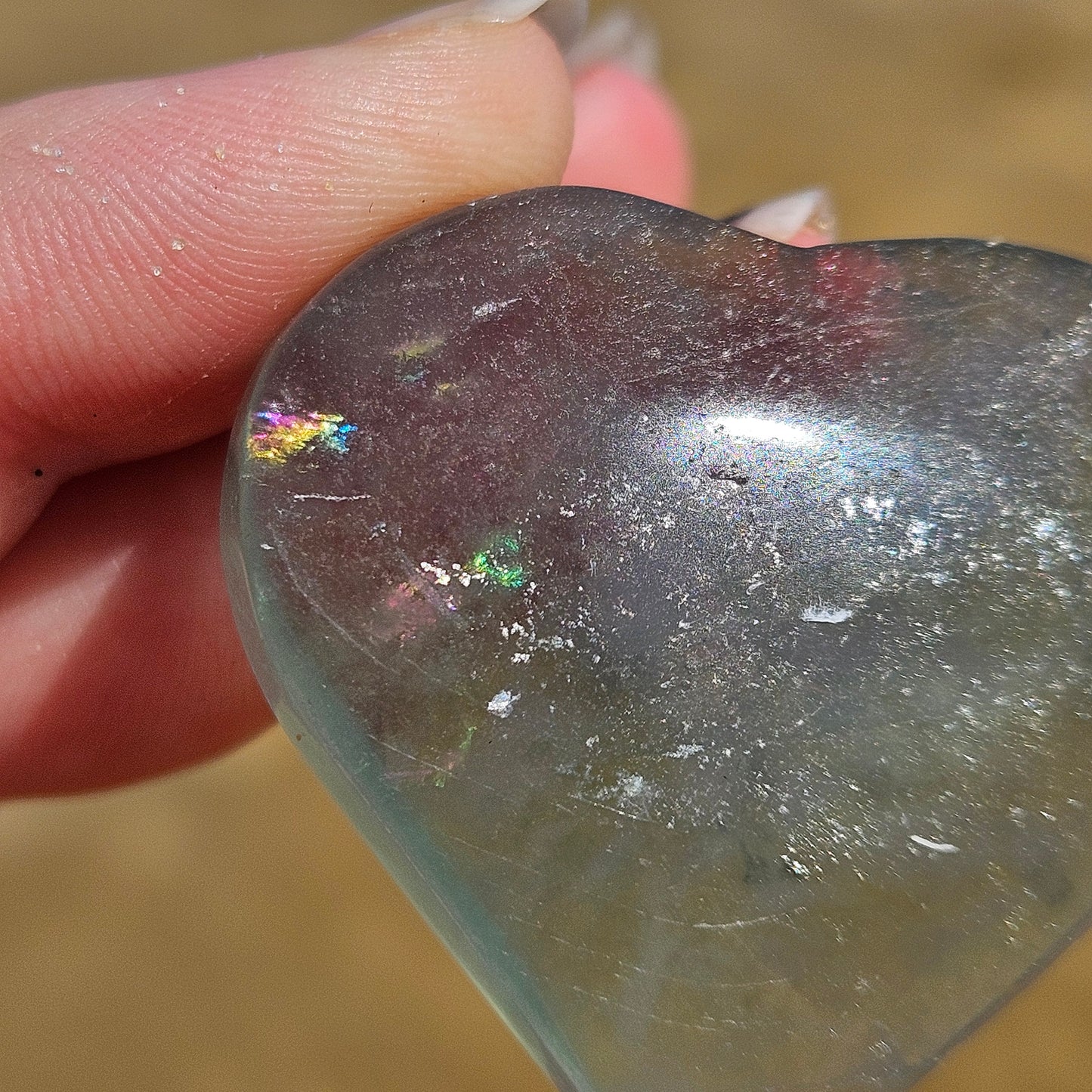 Fluorite Heart