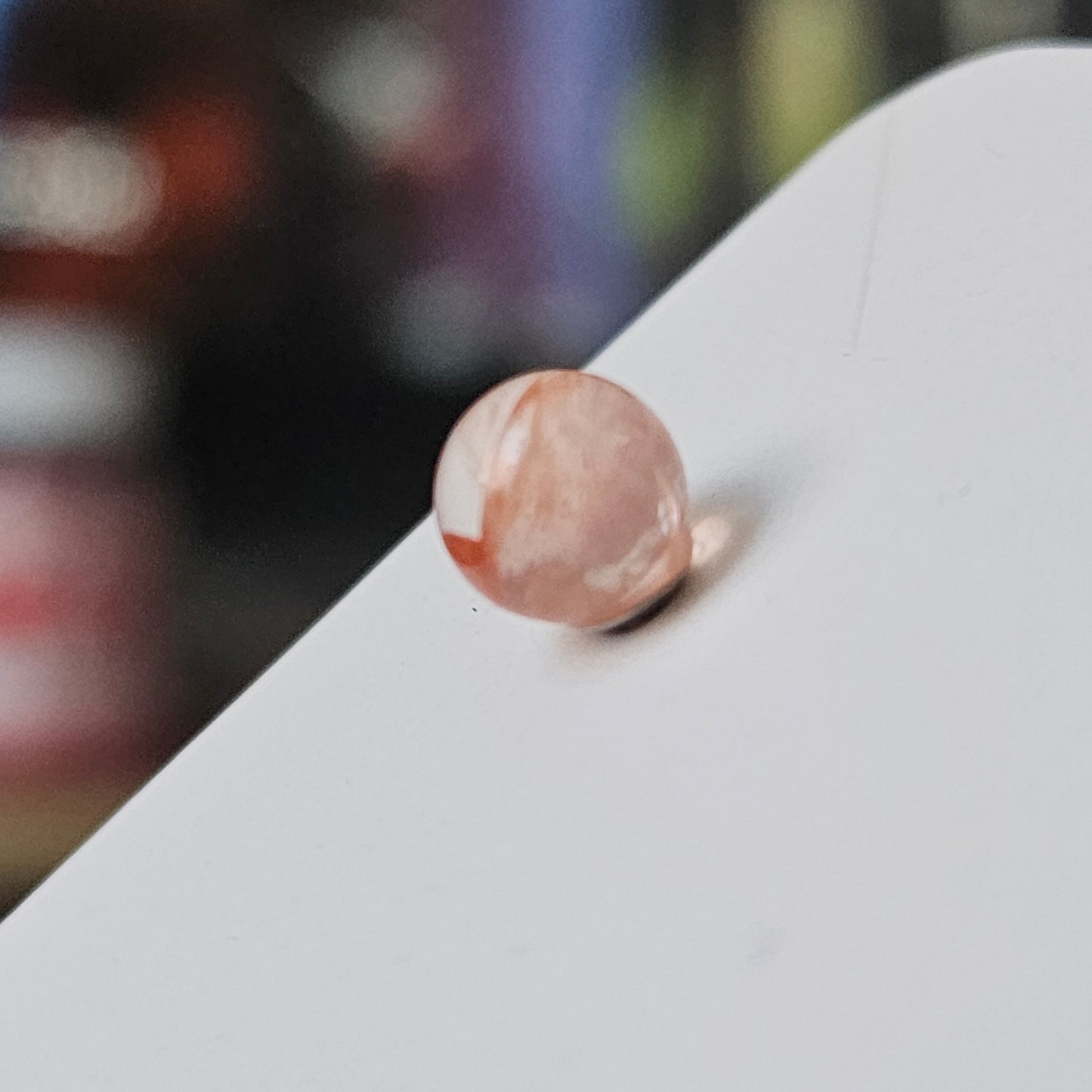 Sterling Silver Fire Quartz Studs