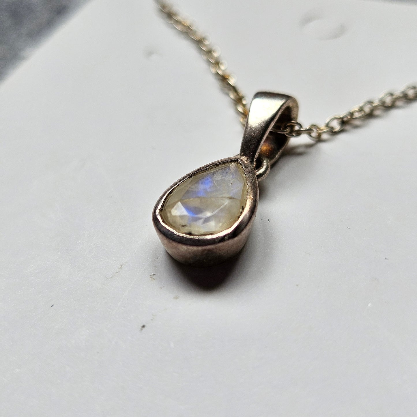 Moonstone Sterling Silver Necklace
