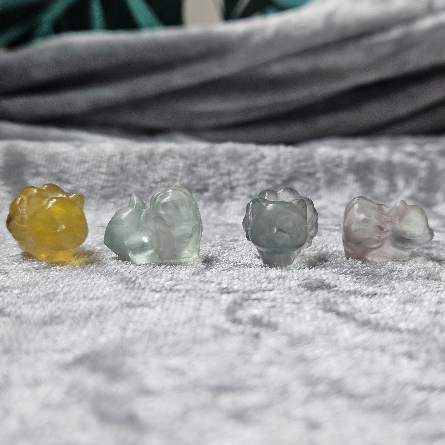 Mini Fluorite Carvings