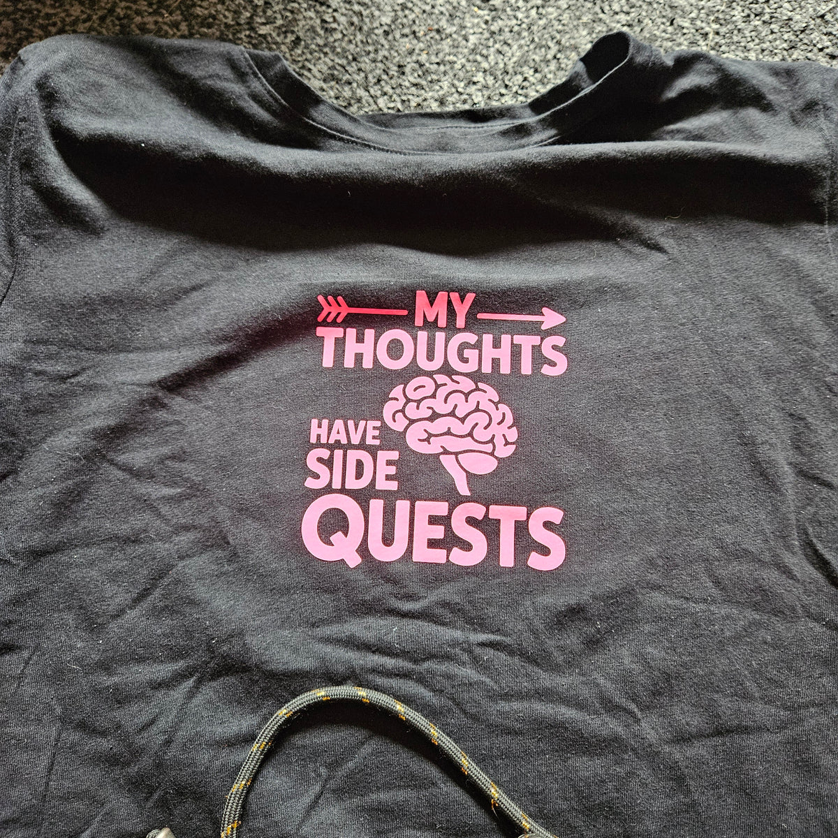 My Thoughts Have Side Quests T-Shirt