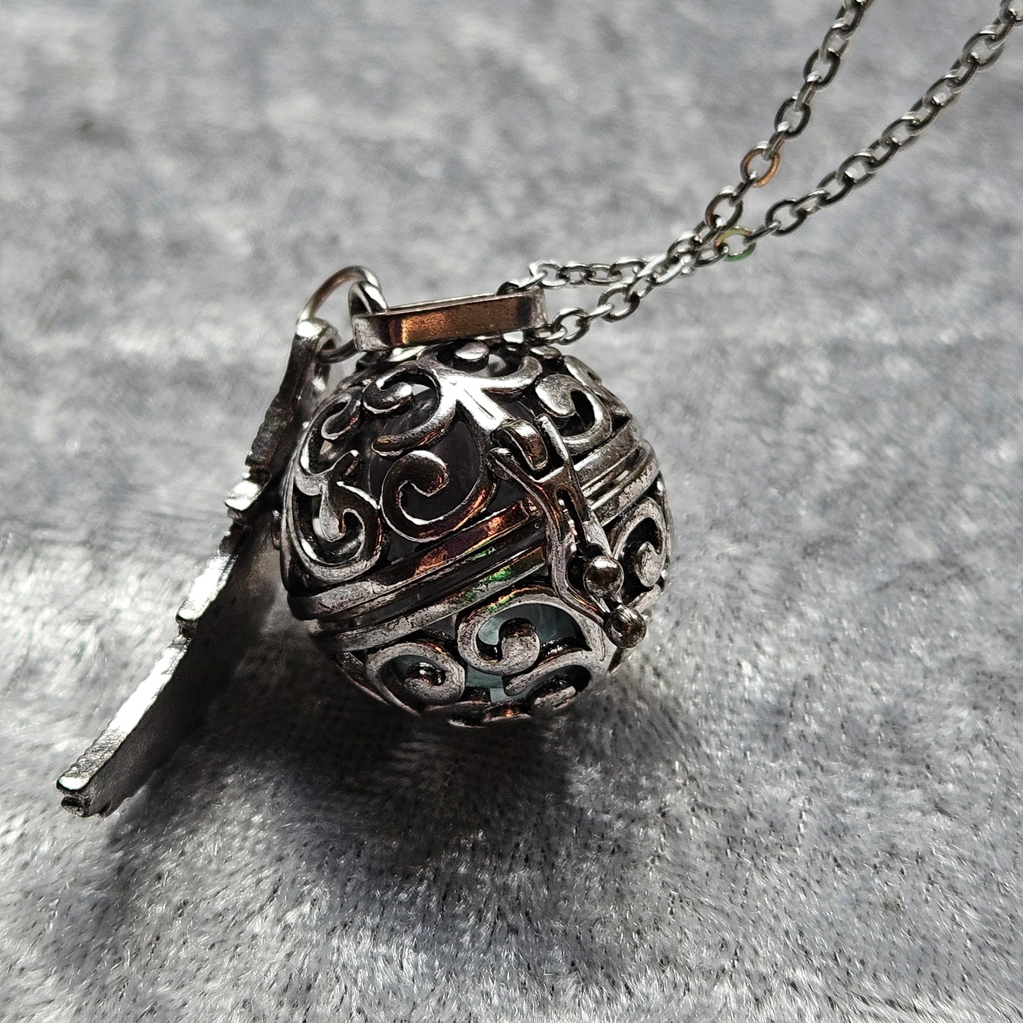 Winged Sphere With Lucky Cat