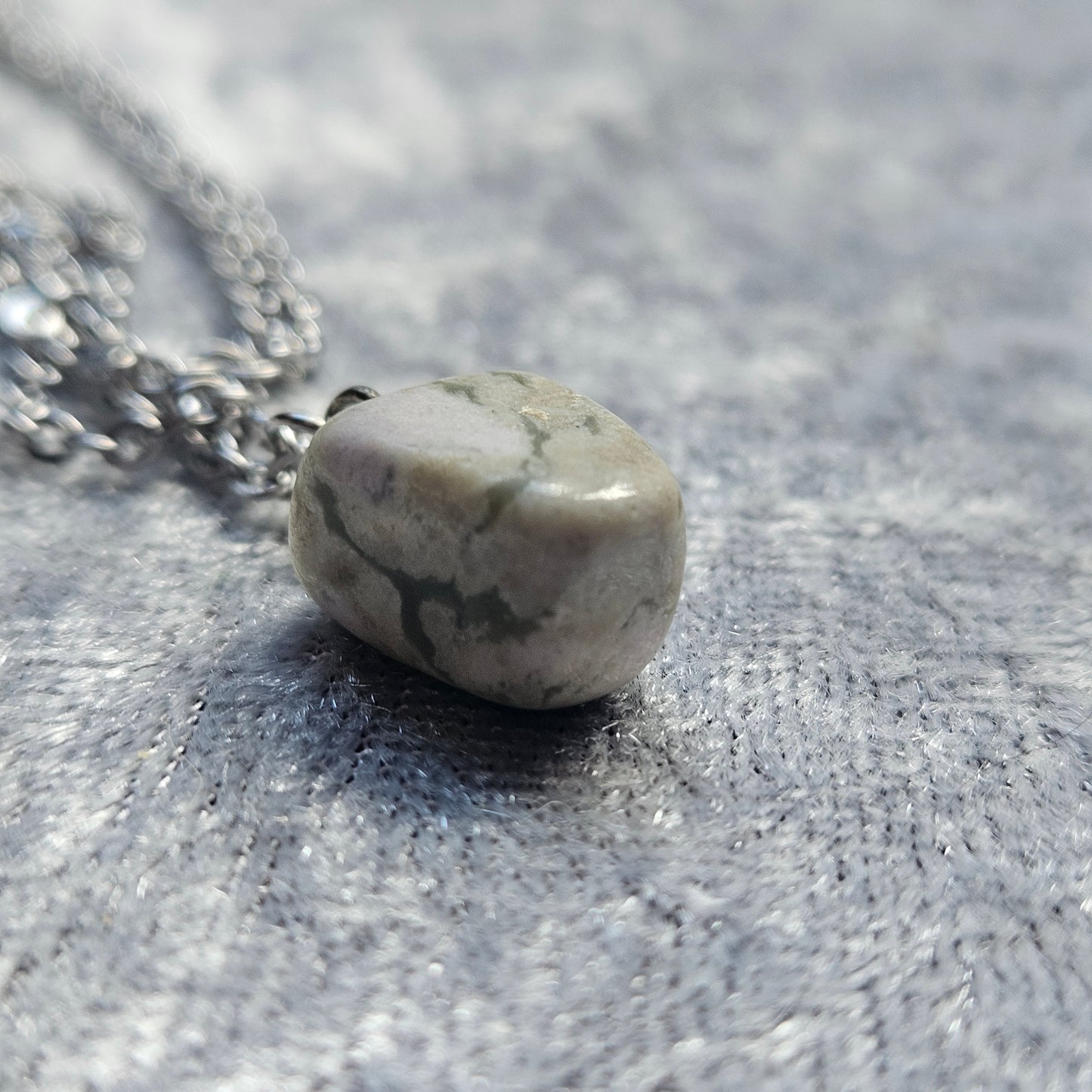 Jade and Fluorite Necklace