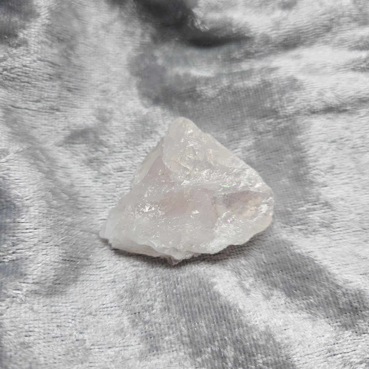 Rose quartz chunk