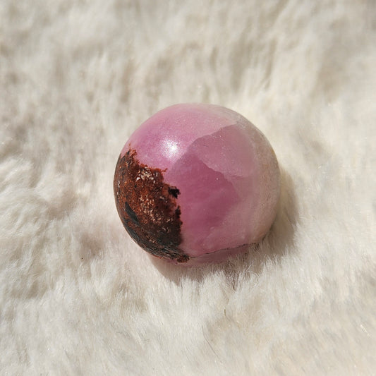 Pink Aragonite Sphere