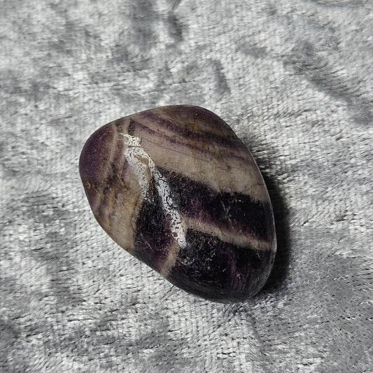 Chevron Amethyst Tumble