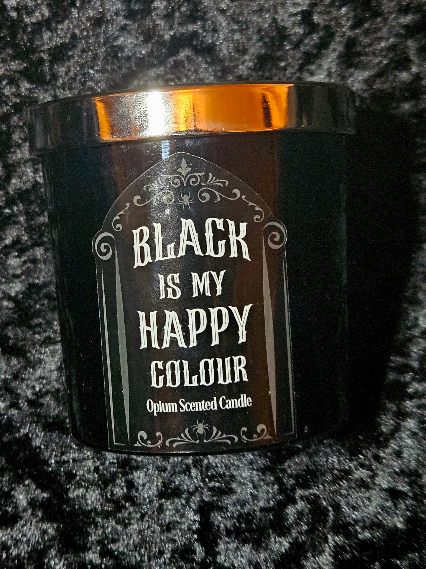 *Black is my Favourite Colour Candle
