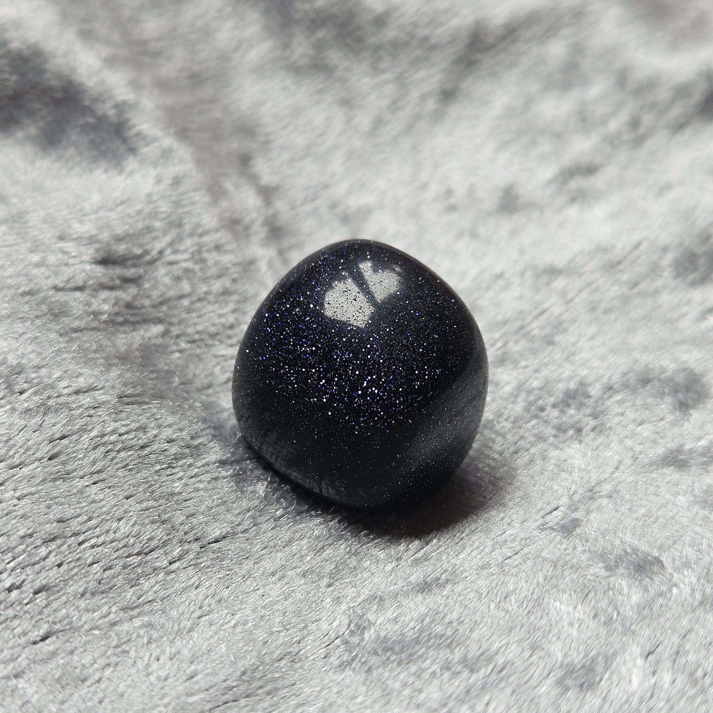 Blue Goldstone Tumble