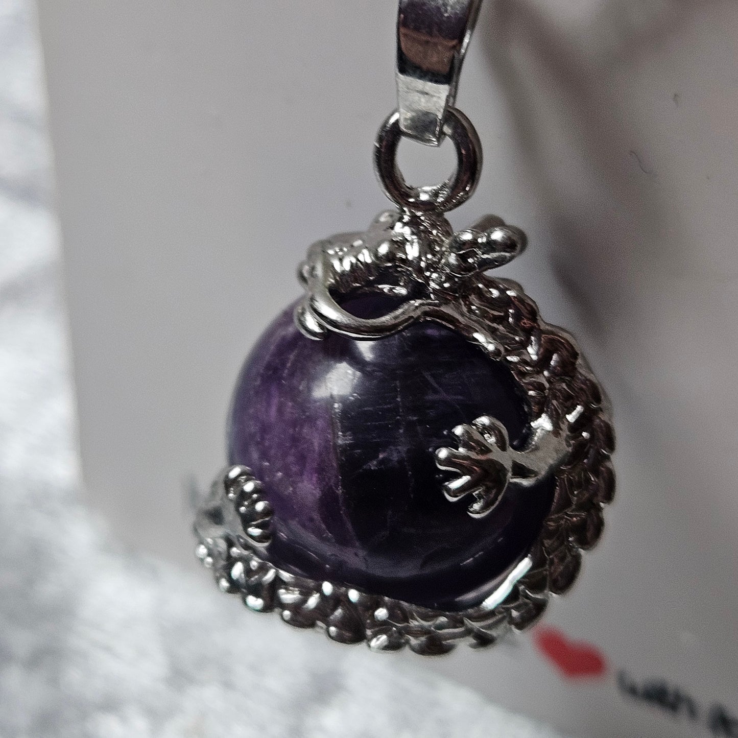 Dragon Amethyst Necklace