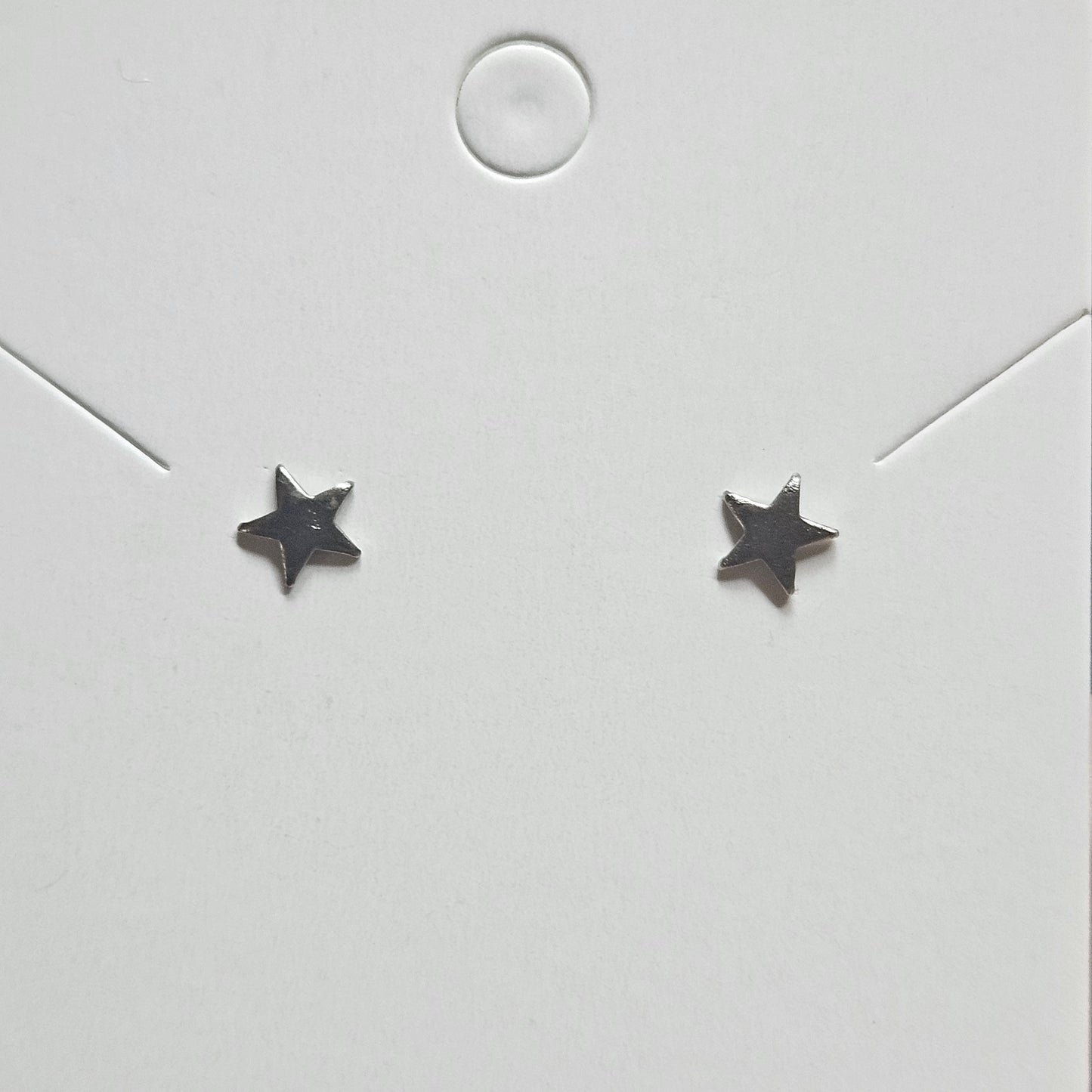 Sterling Silver Star Studs