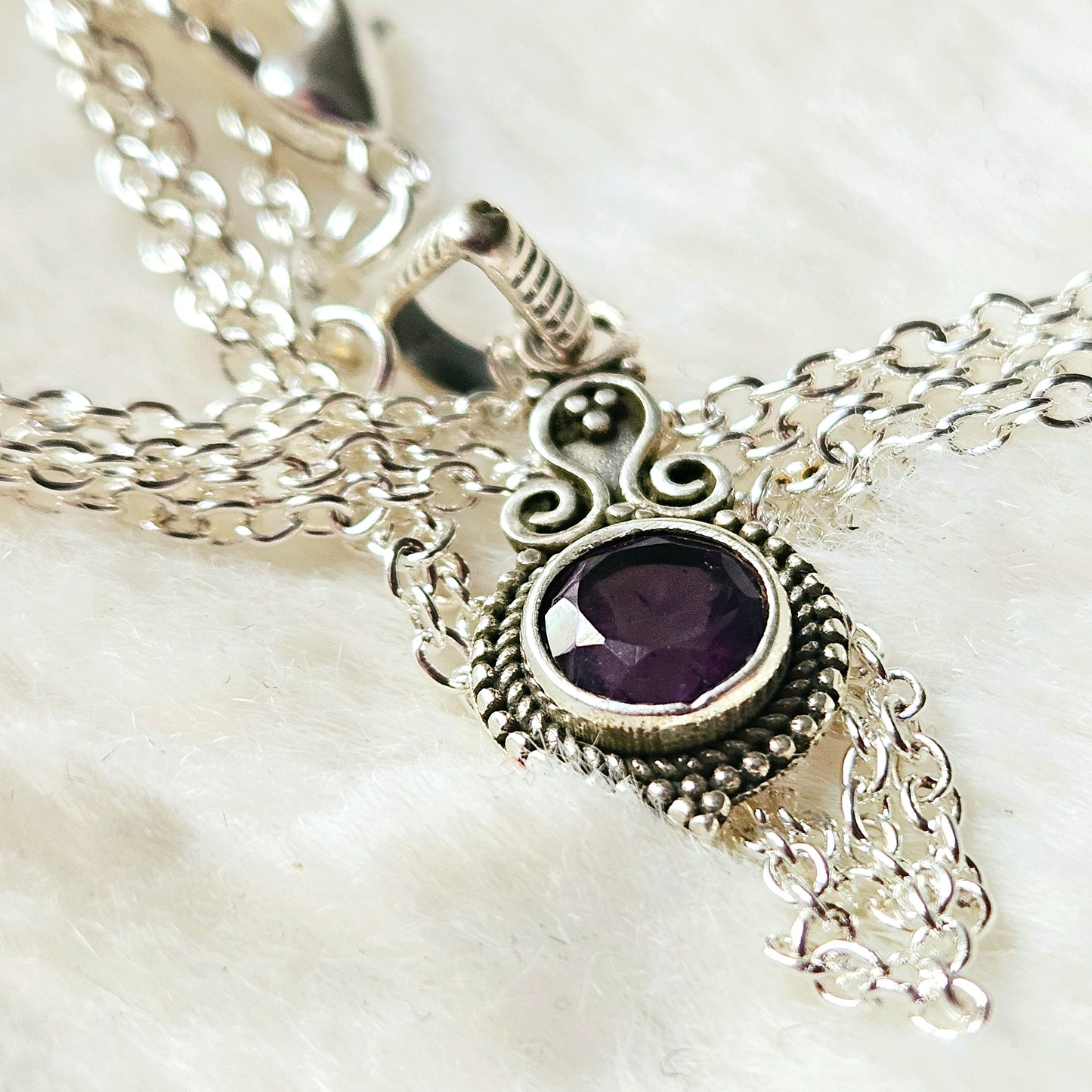 Amethyst necklace