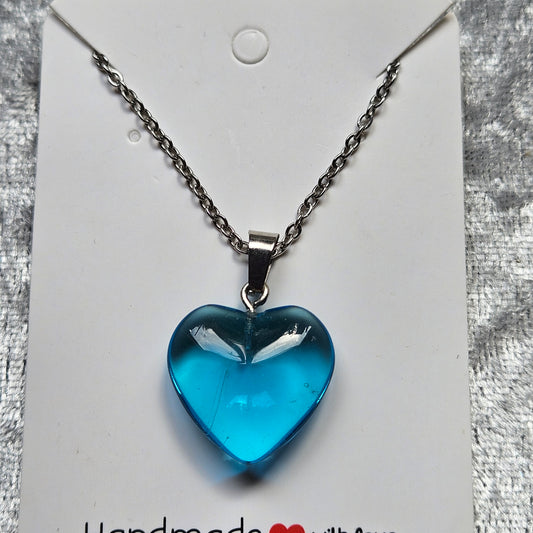 Epoxy Resin Necklace