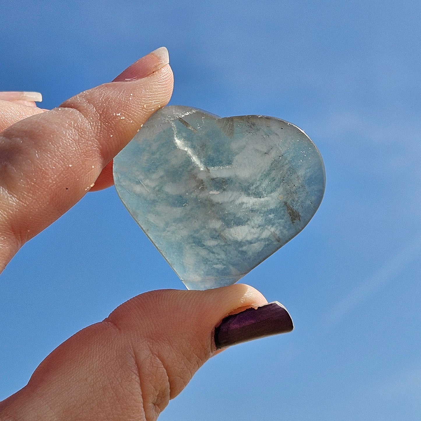 Fluorite Heart