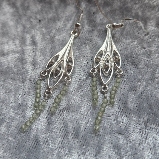Peridot Chandelier Earrings