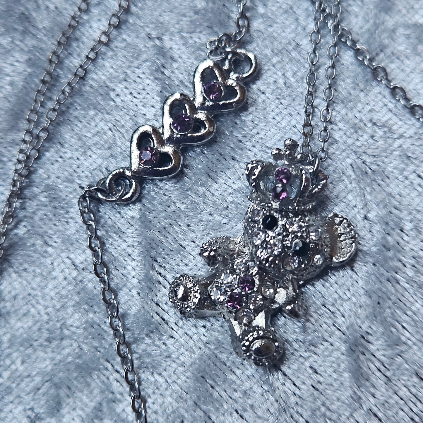 Pink Bracelet and Necklace Set