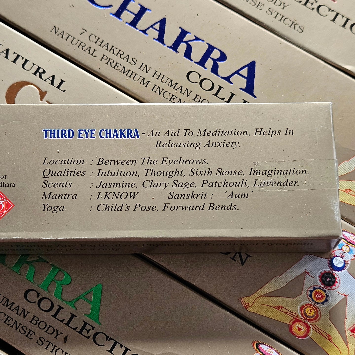 Chakra Incense Sticks