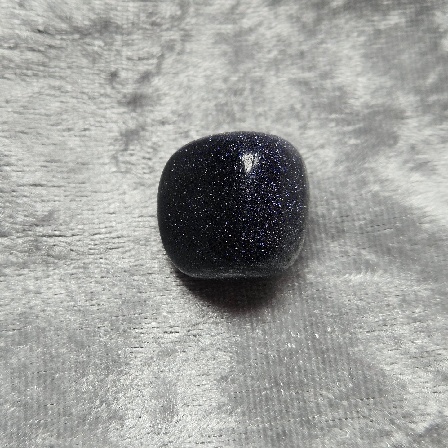 Blue Goldstone Tumble