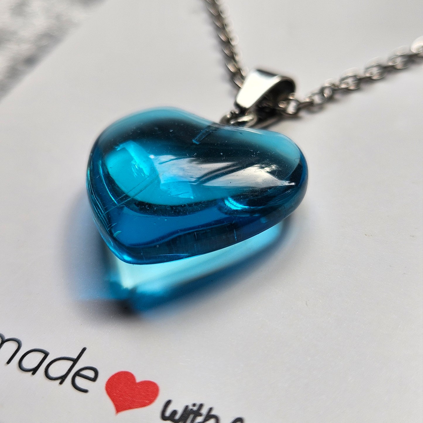 Epoxy Resin Necklace