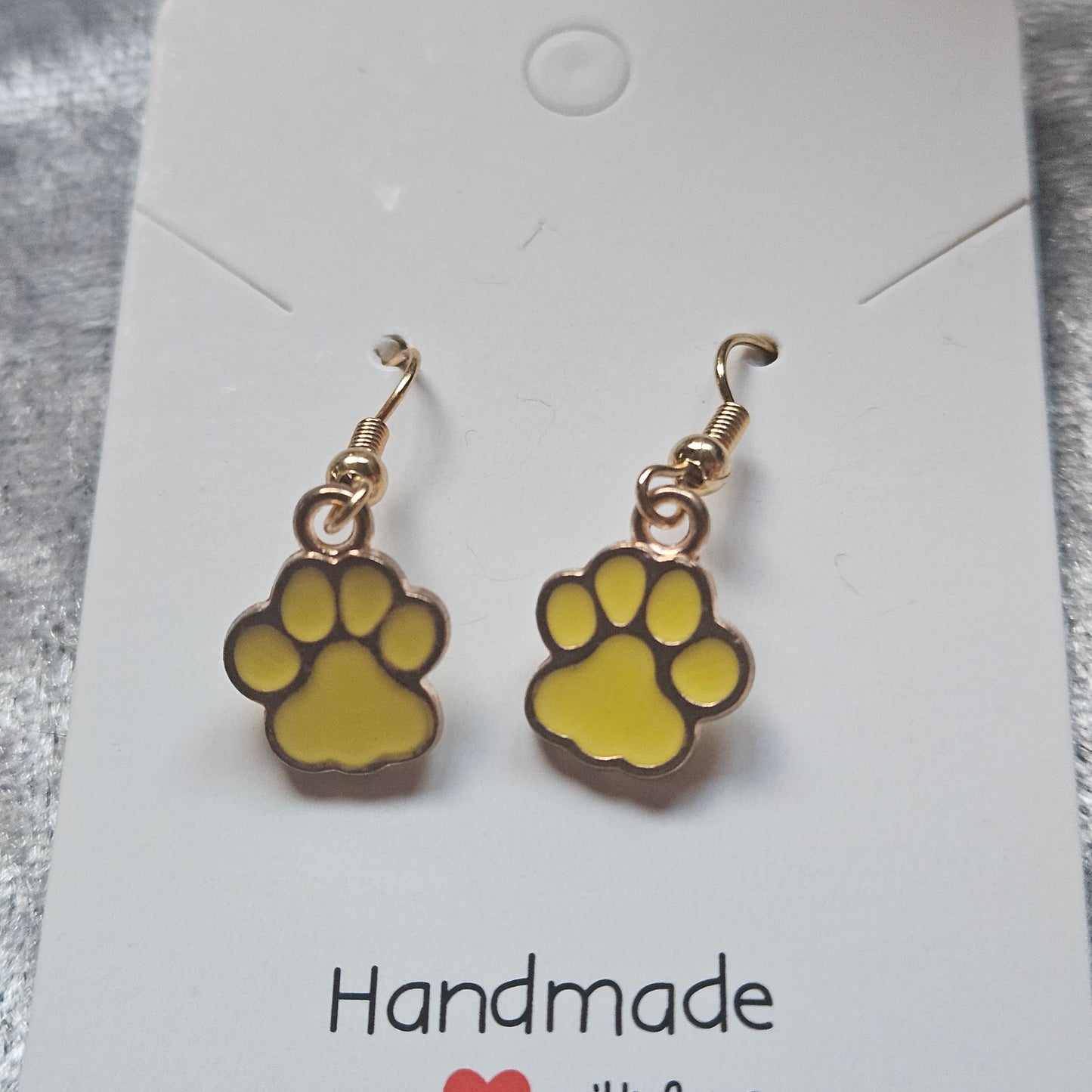 Paw Print Earrings