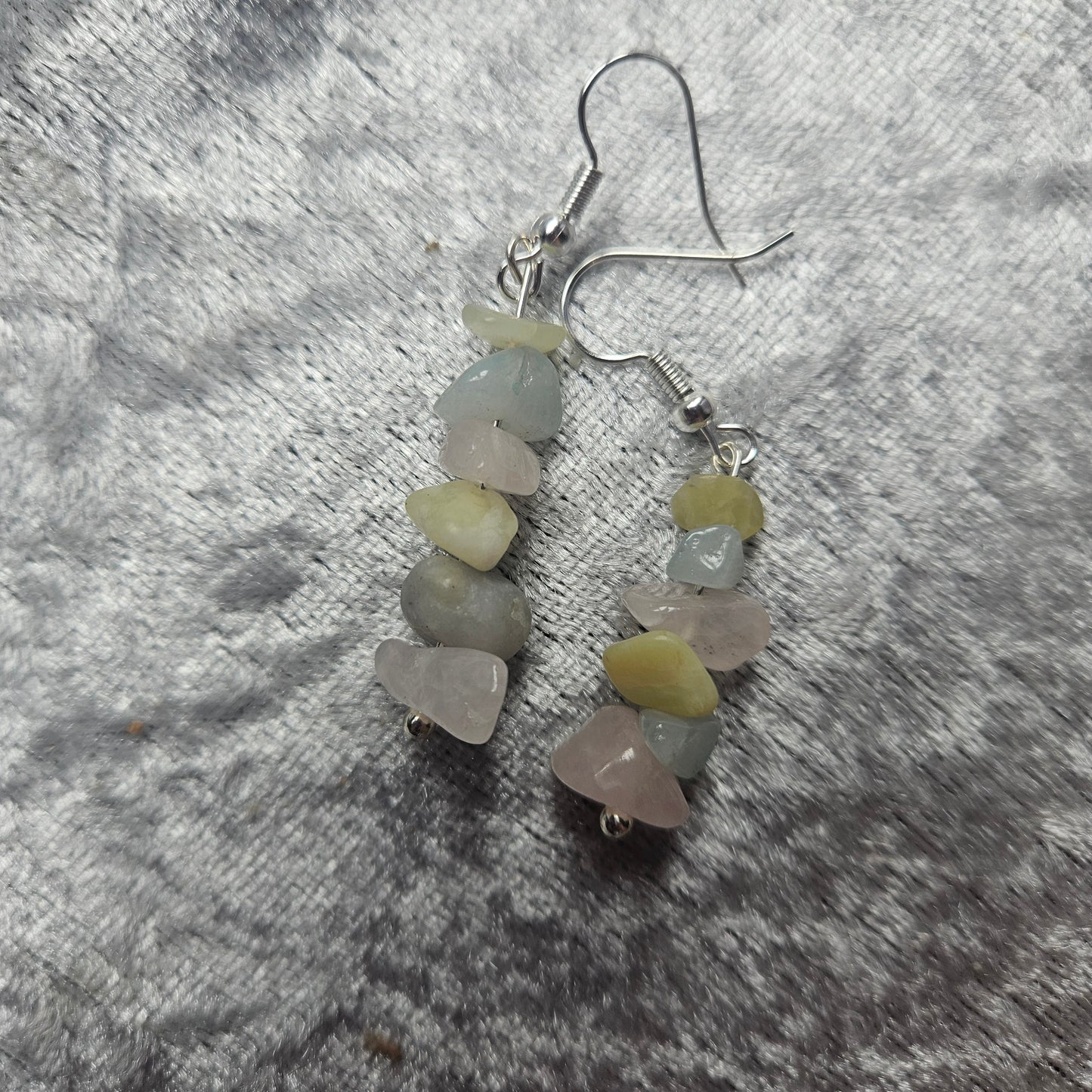 Morganite Drop Earrings