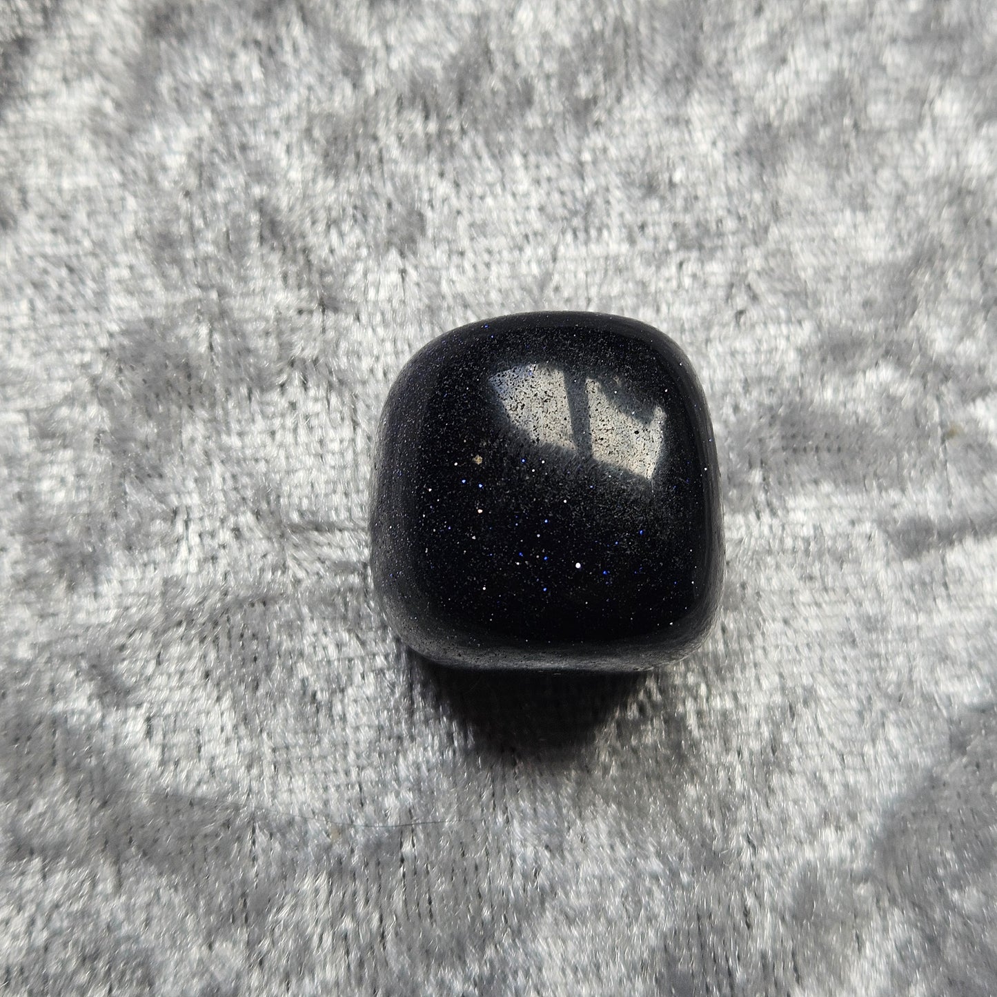 Blue Goldstone Tumble