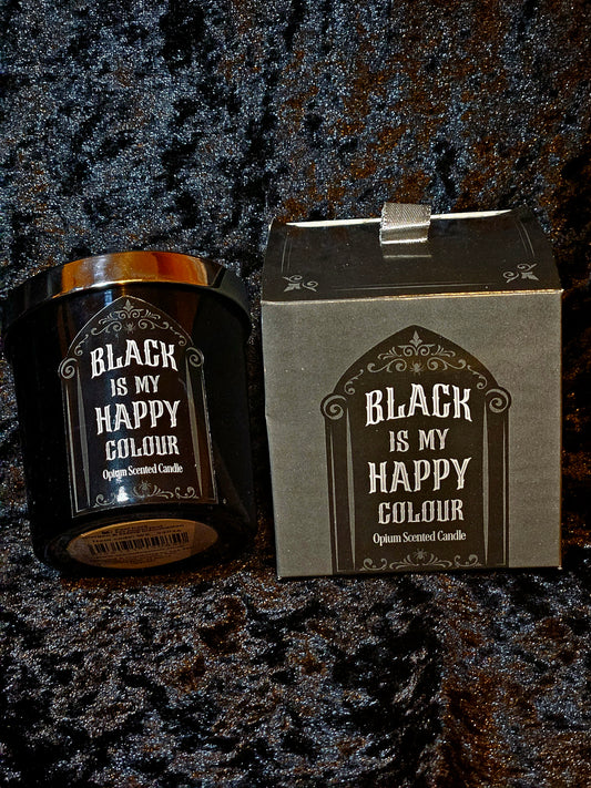 *Black is my Favourite Colour Candle
